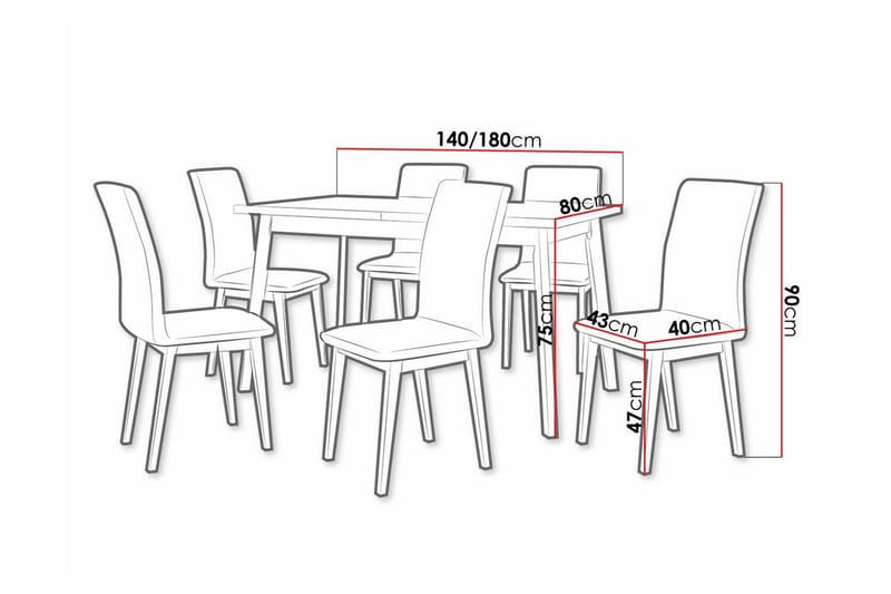 Patrickswell Matgrupp - Möbler - Bord & matgrupp - Matgrupp