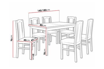 Patrickswell Matgrupp - Möbler - Bord & matgrupp - Matgrupp