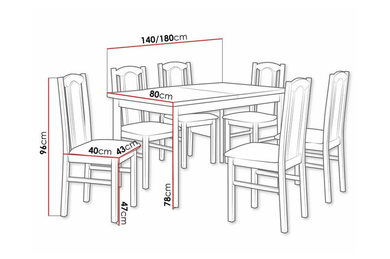 Patrickswell Matgrupp - Möbler - Bord & matgrupp - Matgrupp