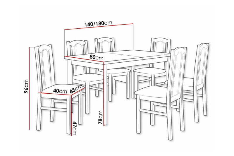 Patrickswell Matgrupp - Möbler - Bord & matgrupp - Matgrupp