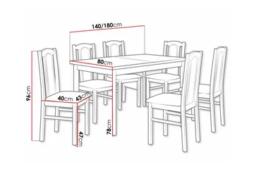 Patrickswell Matgrupp - Möbler - Bord & matgrupp - Matgrupp