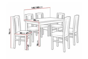 Patrickswell Matgrupp - Möbler - Bord & matgrupp - Matgrupp