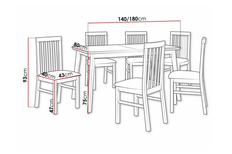 Patrickswell Matgrupp - Möbler - Bord & matgrupp - Matgrupp