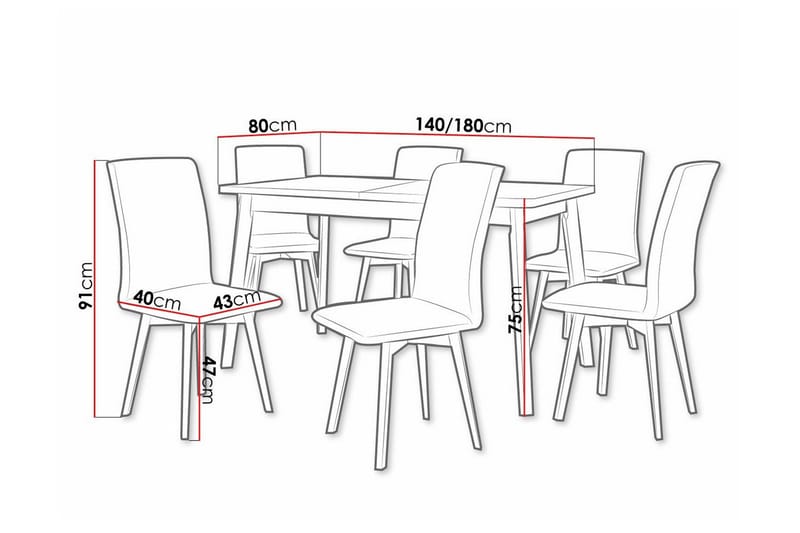 Patrickswell Matgrupp - Möbler - Bord & matgrupp - Matgrupp