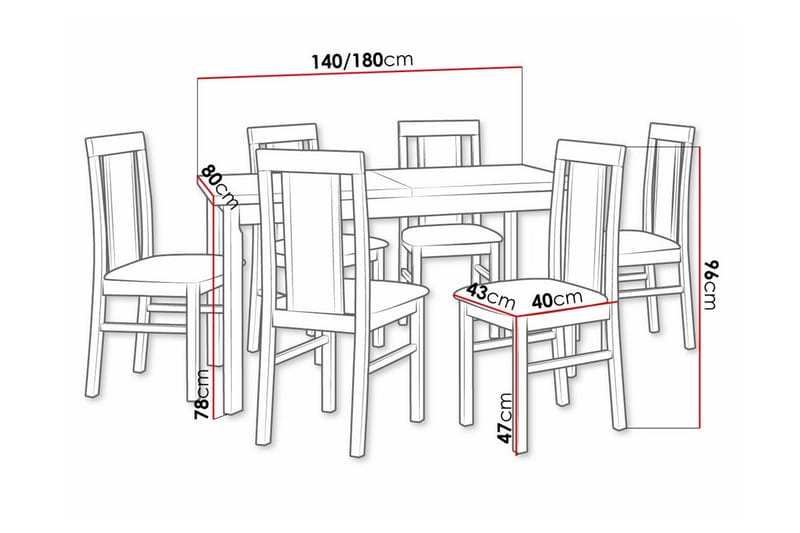 Patrickswell Matgrupp - Möbler - Bord & matgrupp - Matgrupp