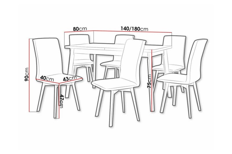 Patrickswell Matgrupp - Möbler - Bord & matgrupp - Matgrupp