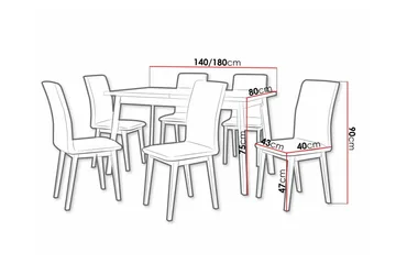 Patrickswell Matgrupp - Möbler - Bord & matgrupp - Matgrupp