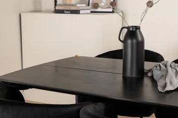 Pelle matbord med 6st Berit matstol - Möbler - Bord & matgrupp - Matgrupp