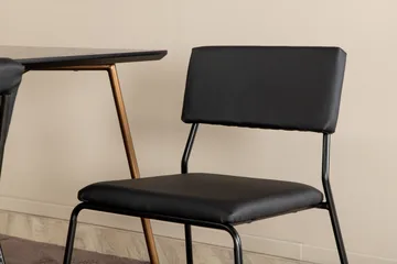 Pipi Matgrupp 190 cm inkl 6 Kenth Stolar - Svart/Koppar - Möbler - Bord & matgrupp - Matgrupp