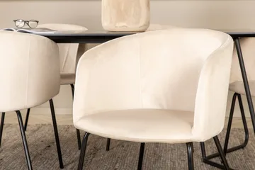 Pippi matbord med 6st Berit matstol - Möbler - Bord & matgrupp - Matgrupp