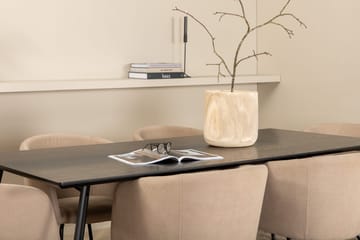 Pippi matbord med 6st Berit matstol - Möbler - Bord & matgrupp - Matgrupp