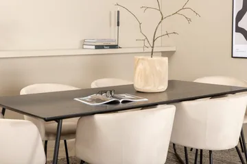 Pippi matbord med 6st Berit matstol - Möbler - Bord & matgrupp - Matgrupp