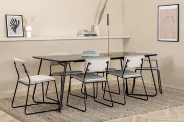 Pippi matbord med 6st Kenth matstol - Möbler - Bord & matgrupp - Matgrupp