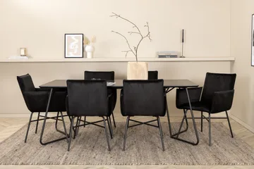 Pippi matbord med 6st Pippi matstol - Möbler - Bord & matgrupp - Matgrupp