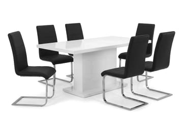 Matgrupp Ratliff 180 cm Förlängningsbar med 4 Cibus stolar - Möbler - Bord & matgrupp - Matgrupp