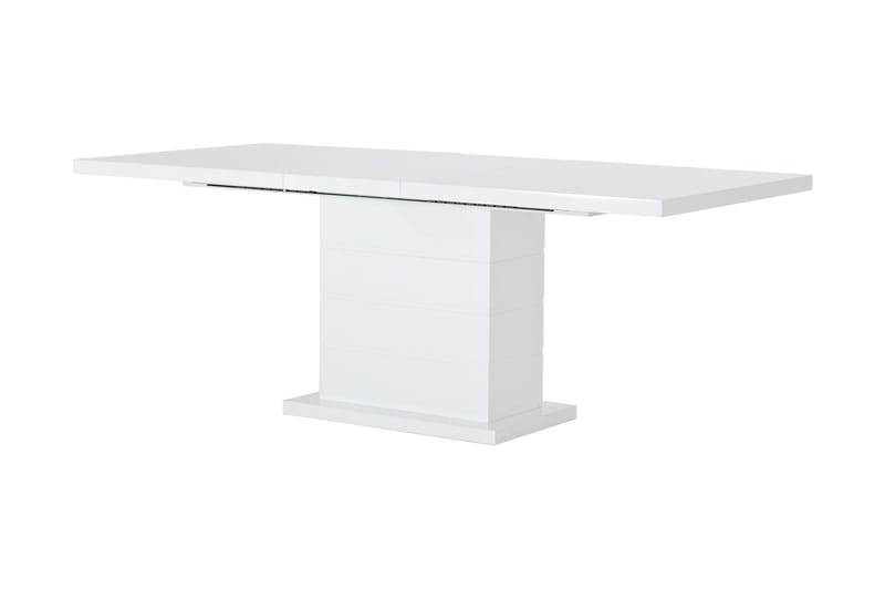 Ratliff Förlängningsbart Matgrupp 180 cm med 4 Cibus Stol - Vit/Svart - Möbler - Bord & matgrupp - Matgrupp
