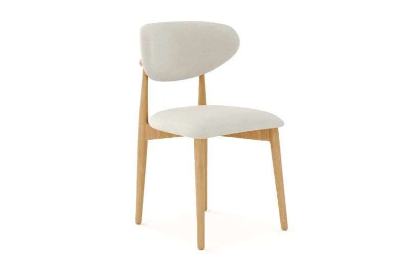 Richeto Matgrupp 240 cm Ek med 6 Molly Matstolar - Ek/Beige - Möbler - Bord & matgrupp - Matgrupp