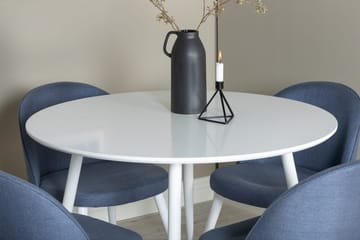 Ridones Matgrupp 100 cm Rund + 4 Sedavi Matstolar - Möbler - Bord & matgrupp - Matgrupp