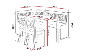 Sialana Matgrupp - Alträ - Möbler - Bord & matgrupp - Matgrupp