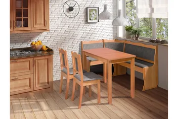 Sialana Matgrupp - Trä/Brun - Möbler - Bord & matgrupp - Matgrupp