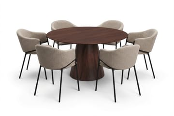 150 cm - Mörkbrun