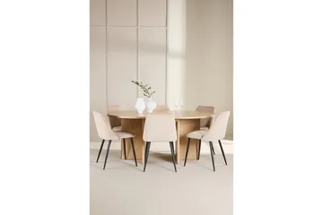 Matgrupp Strada Runt 120/170 cm med Night Stolar 6 st - 6 st - Möbler - Bord & matgrupp - Matgrupp