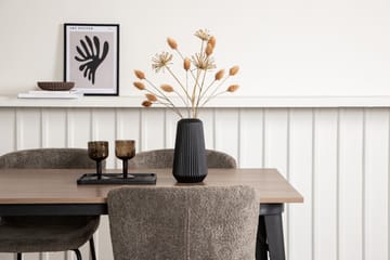 Matgrupp Tudera  140 cm Rektangulär med 4 Habesh stolar - Beige - Möbler - Bord & matgrupp - Matgrupp