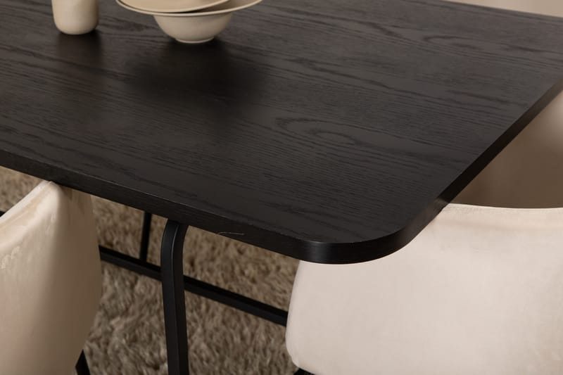 Uno matbord med 6st Berit matstol - Möbler - Bord & matgrupp - Matgrupp