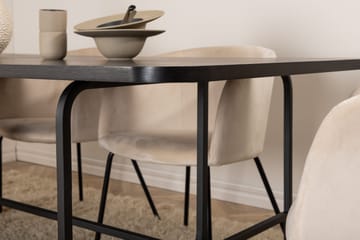 Uno matbord med 6st Berit matstol - Möbler - Bord & matgrupp - Matgrupp