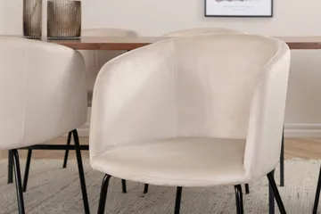 Uno matbord med 6st Berit matstol - Möbler - Bord & matgrupp - Matgrupp