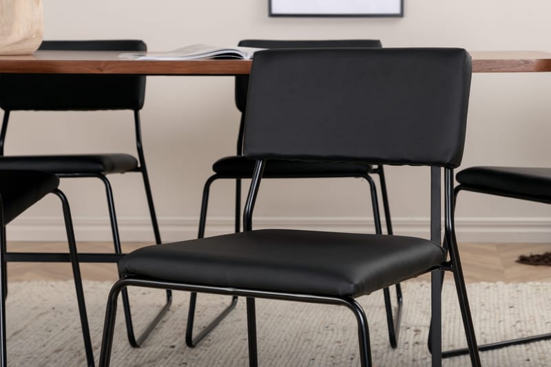 Uno matbord med 6st Kenth matstol - Möbler - Bord & matgrupp - Matgrupp