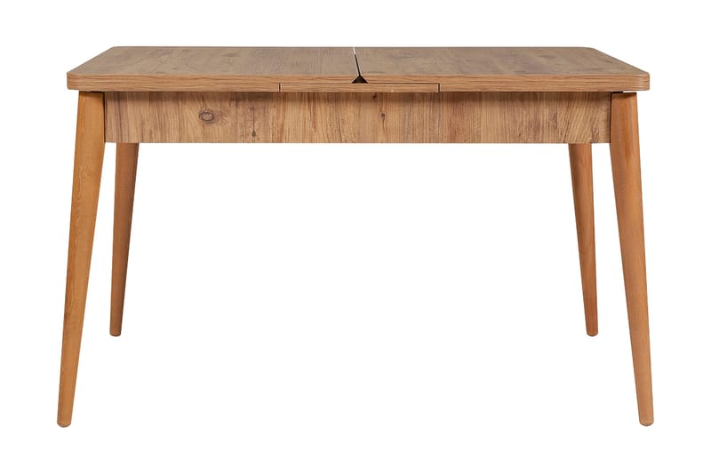 Valsot Förlängningsbar Matgrupp 129 cm - Natur/Grå/Brun - Möbler - Bord & matgrupp - Matgrupp