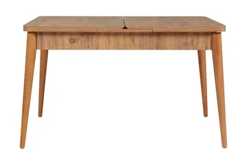 Valsot Förlängningsbar Matgrupp 129 cm - Natur/Grå/Brun - Möbler - Bord & matgrupp - Matgrupp