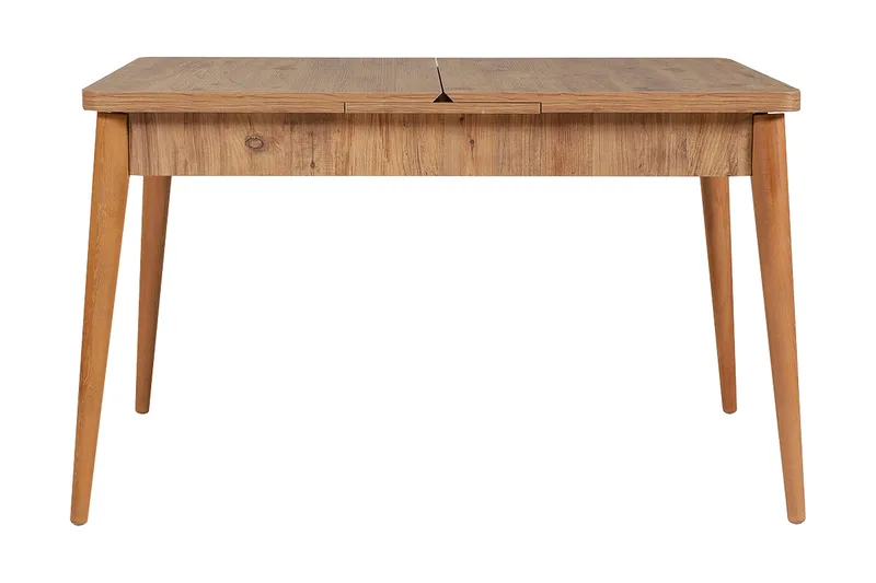 Valsot Förlängningsbar Matgrupp 129 cm - Natur/Grå/Brun - Möbler - Bord & matgrupp - Matgrupp