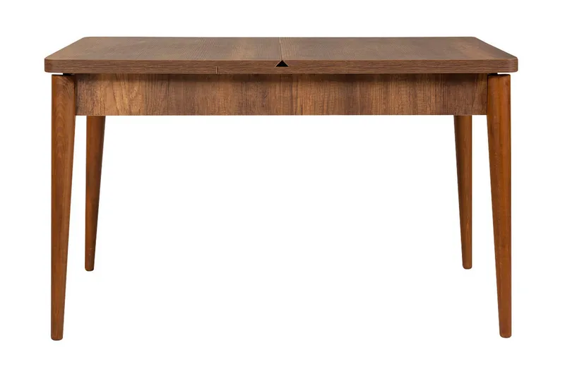 Valsot Förlängningsbar Matgrupp 129 cm - Vit/Mörkbrun - Möbler - Bord & matgrupp - Matgrupp