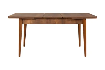 Valsot Förlängningsbar Matgrupp 129 cm - Vit/Mörkbrun - Möbler - Bord & matgrupp - Matgrupp
