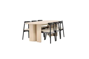 Matgrupp Ven, Tyresö - Beige - Möbler - Bord & matgrupp - Matgrupp