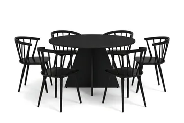 130 cm - Svart