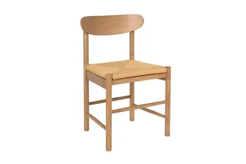 Vera Matgrupp runt 150 cm Ek med 6 Malte Matstolar - Ek - Möbler - Bord & matgrupp - Matgrupp