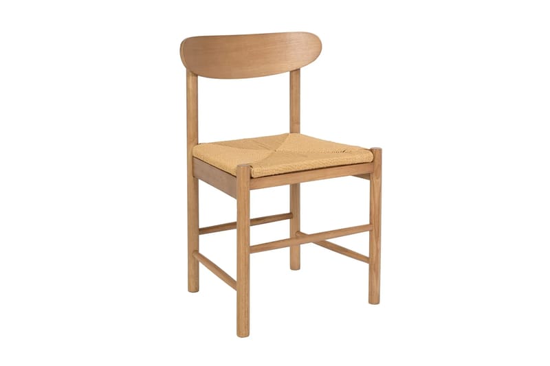 Vera Matgrupp runt 150 cm Ek med 6 Malte Matstolar - Ek - Möbler - Bord & matgrupp - Matgrupp