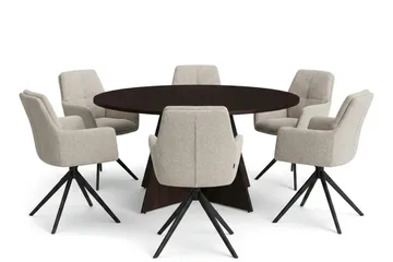 150 cm - Mörkbrun