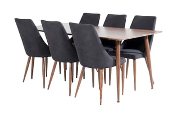 Ypas Matbord 180 cm med 6 st Campomar Matstol - Möbler - Bord & matgrupp - Matgrupp