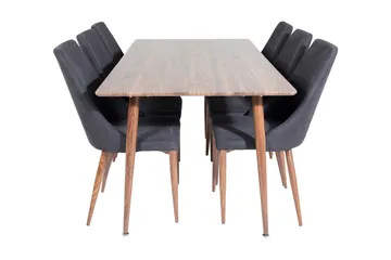 Ypas Matbord 180 cm med 6 st Campomar Matstol - Möbler - Bord & matgrupp - Matgrupp