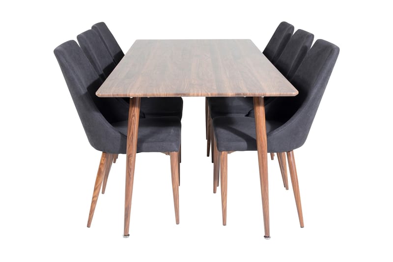 Ypas Matbord 180 cm med 6 st Campomar Matstol - Möbler - Bord & matgrupp - Matgrupp