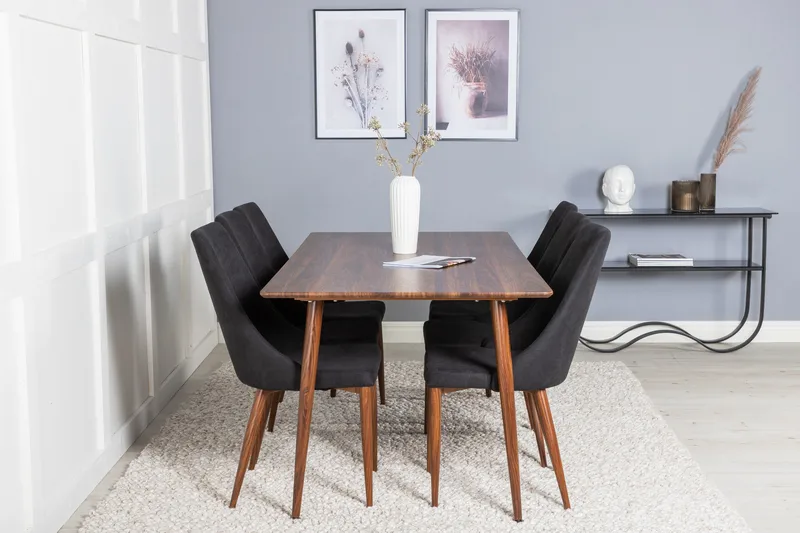 Ypas Matbord 180 cm med 6 st Campomar Matstol - Möbler - Bord & matgrupp - Matgrupp