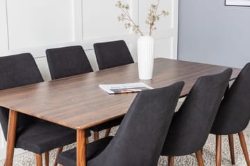 Ypas Matbord 180 cm med 6 st Campomar Matstol - Möbler - Bord & matgrupp - Matgrupp