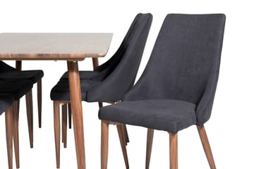 Ypas Matbord 180 cm med 6 st Campomar Matstol - Möbler - Bord & matgrupp - Matgrupp