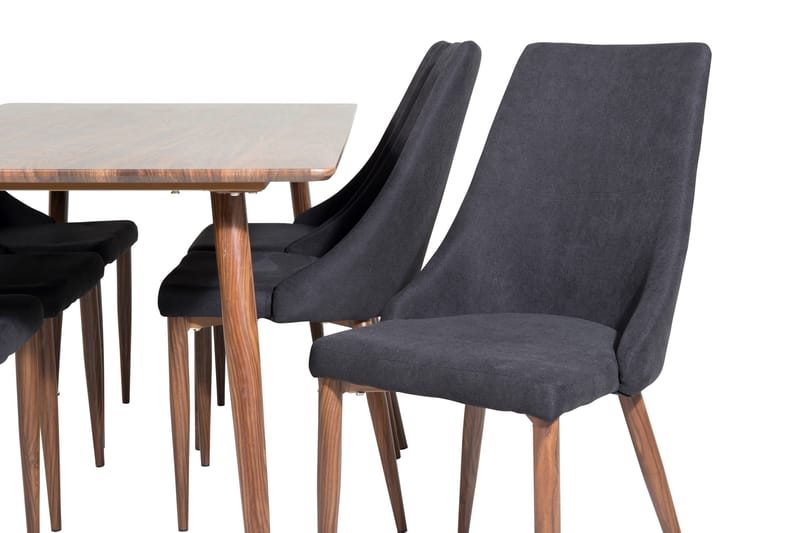 Ypas Matbord 180 cm med 6 st Campomar Matstol - Möbler - Bord & matgrupp - Matgrupp