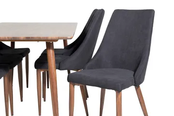 Ypas Matbord 180 cm med 6 st Campomar Matstol - Möbler - Bord & matgrupp - Matgrupp