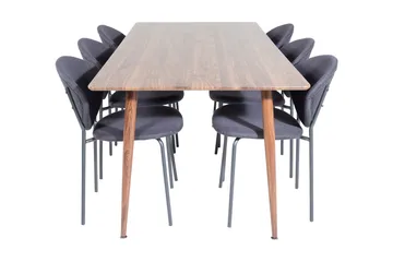 Ypas Matbord 180 cm med 6 st Moncoll Matstol - Möbler - Bord & matgrupp - Matgrupp